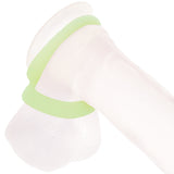 Alpha Ring Liquid Silicone Snug Tugger in Glow-in-the-Dark Cock Rings - Tophatter Daily Deals