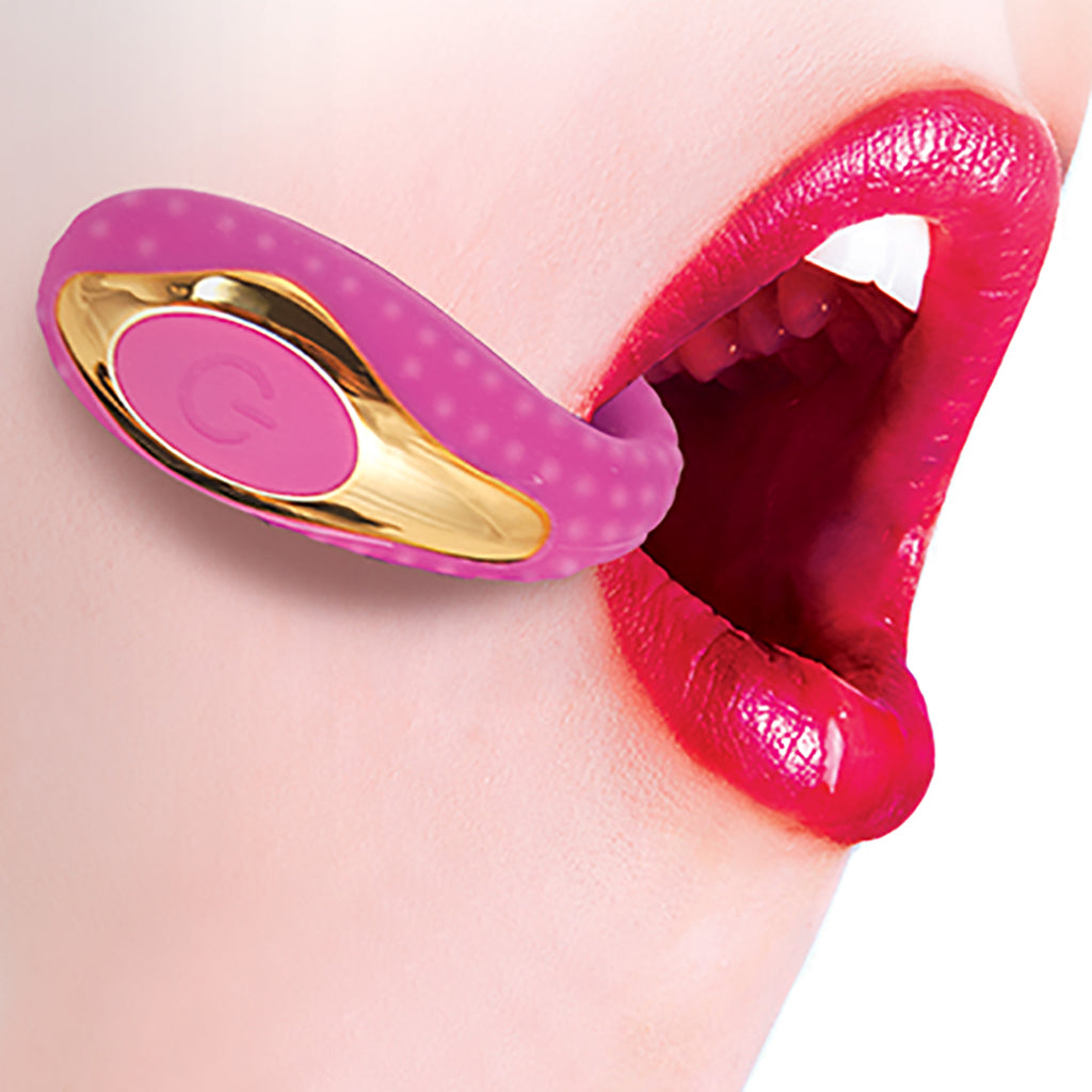 Surenda Luxury Enhanced Oral Vibe in Pink Vibrators > Clitoral Stimulators - Tophatter Daily Deals
