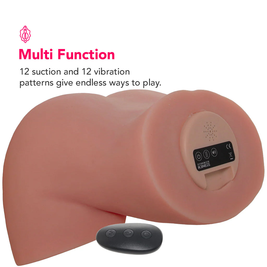 Stroker Kings AssTastic Vibrating Masturbator Male Masturbators > Realistic Butts - Tophatter Daily Deals