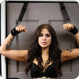 Sei Mio Doorway Play Over-Door Cuff Restraints - Tophatter's Adult Sex Toys Online Bondage and Fetish > Restraints - Tophatter Daily Deals