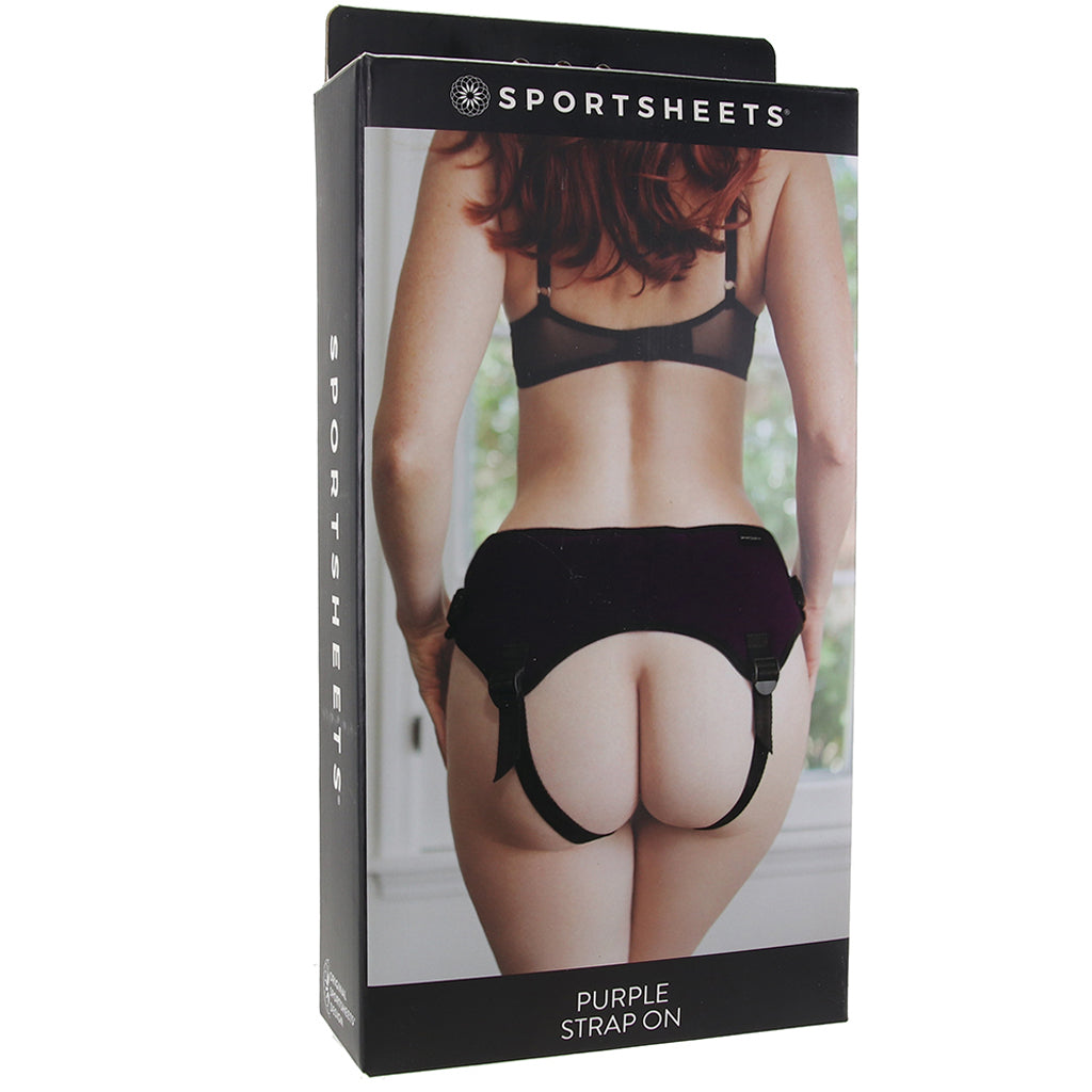 Purple Strap-On Harness - Wholesale Prices (Limited Deals)