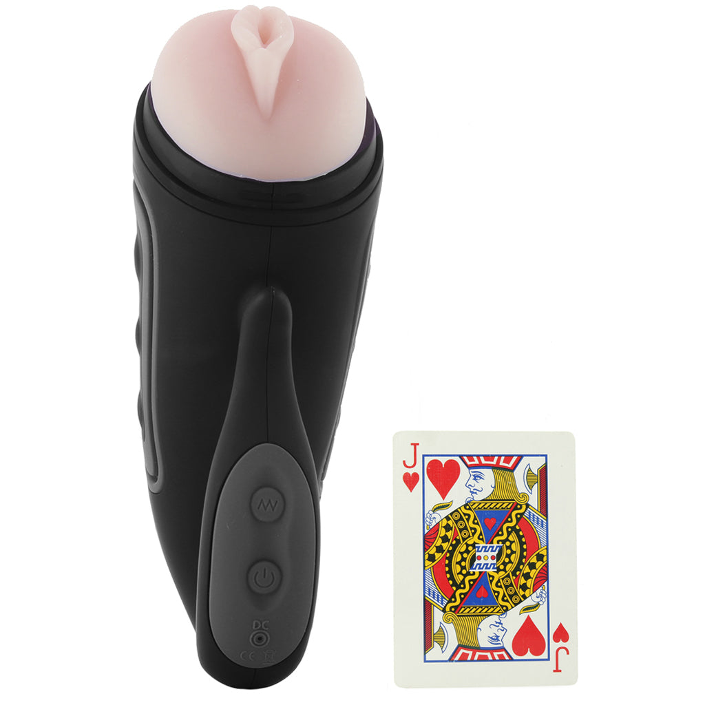 Optimum Power Grip-N-Stroke Masturbator Male Masturbators > Vibrating - Tophatter Daily Deals