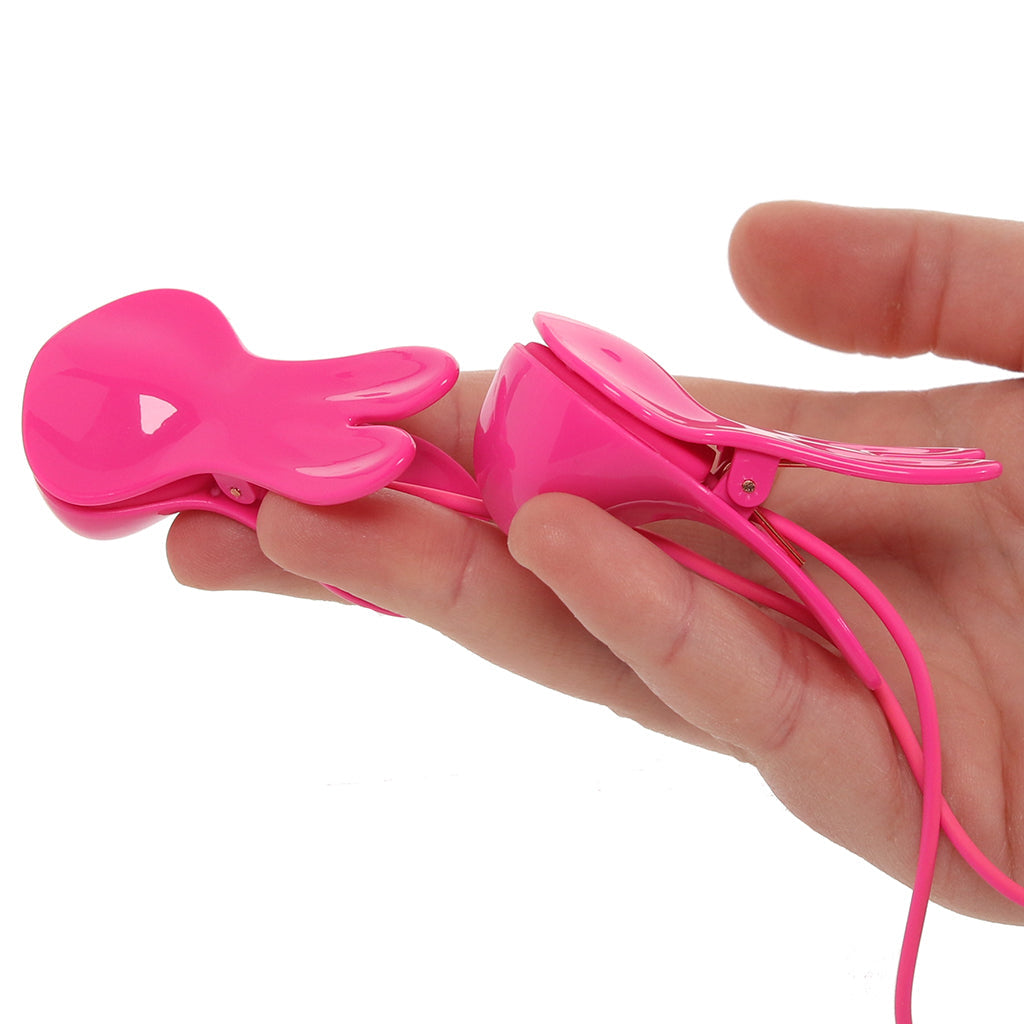 Molli Vibrating Nipple Clamps Bondage and Fetish > Nipple Stimulators & Clamps - Tophatter Daily Deals