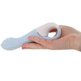 Satisfyer Air Pump Vibrator 5+ G-Spot Vibe in Blue Vibrators > G-Spot Vibrators - Tophatter Daily Deals