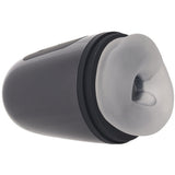 Pumped Vibrobator Masturbator in Gunmetal Male Masturbators > Auto Strokers - Tophatter Daily Deals