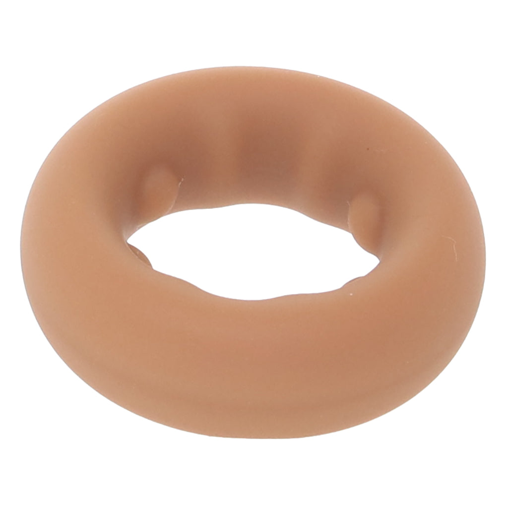 Gunner Liquid Silicone Super Stretch C-Ring in Tan Cock Rings - Tophatter Daily Deals