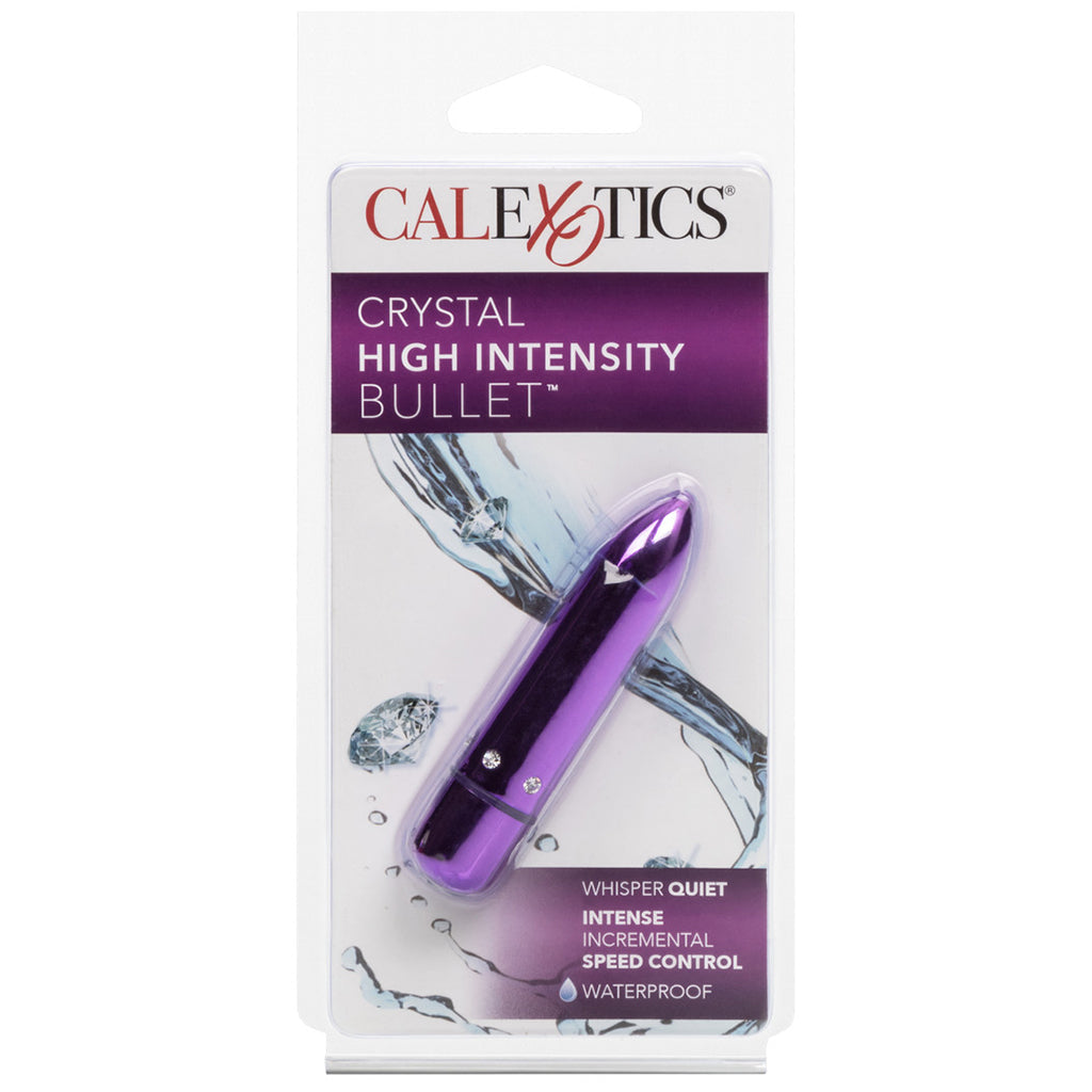 Crystal High Intensity Bullet Vibe in Purple Vibrators > Bullet and Egg Vibrators - Tophatter Daily Deals