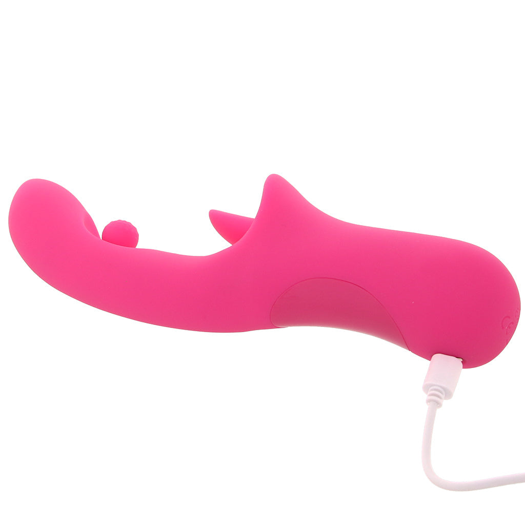 Alora Licking & Rotating Rabbit Vibe - Tophatter's Adult Sex Toys Online Vibrators > Rabbit Vibrators - Tophatter Daily Deals