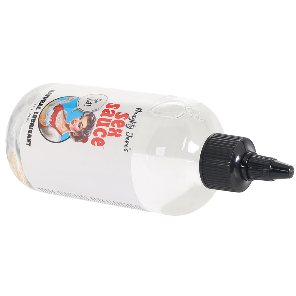 Naughty Jane's Sex Sauce Natural Lubricant in 8oz/236ml Lubes and Lotions > Water Based Sex Lubes - Tophatter Daily Deals