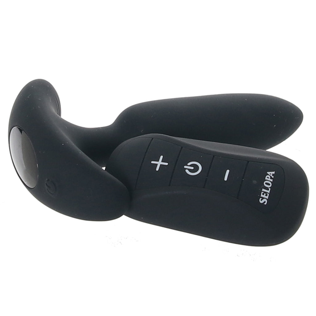 Selopa Black Beauty Anal Vibe Anal Sex Toys > Butt Plugs - Tophatter Daily Deals
