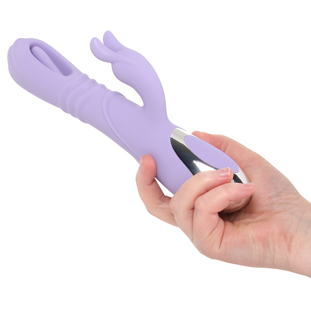 Playboy Tap Me In Thrusting Rabbit Vibe Vibrators > Rabbit Vibrators - Tophatter Daily Deals