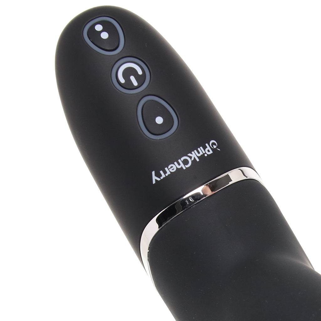 PinkCherry Triple Rabbit Vibe in Black - Tophatter's Adult Sex Toys Online Vibrators > Rabbit Vibrators - Tophatter Daily Deals