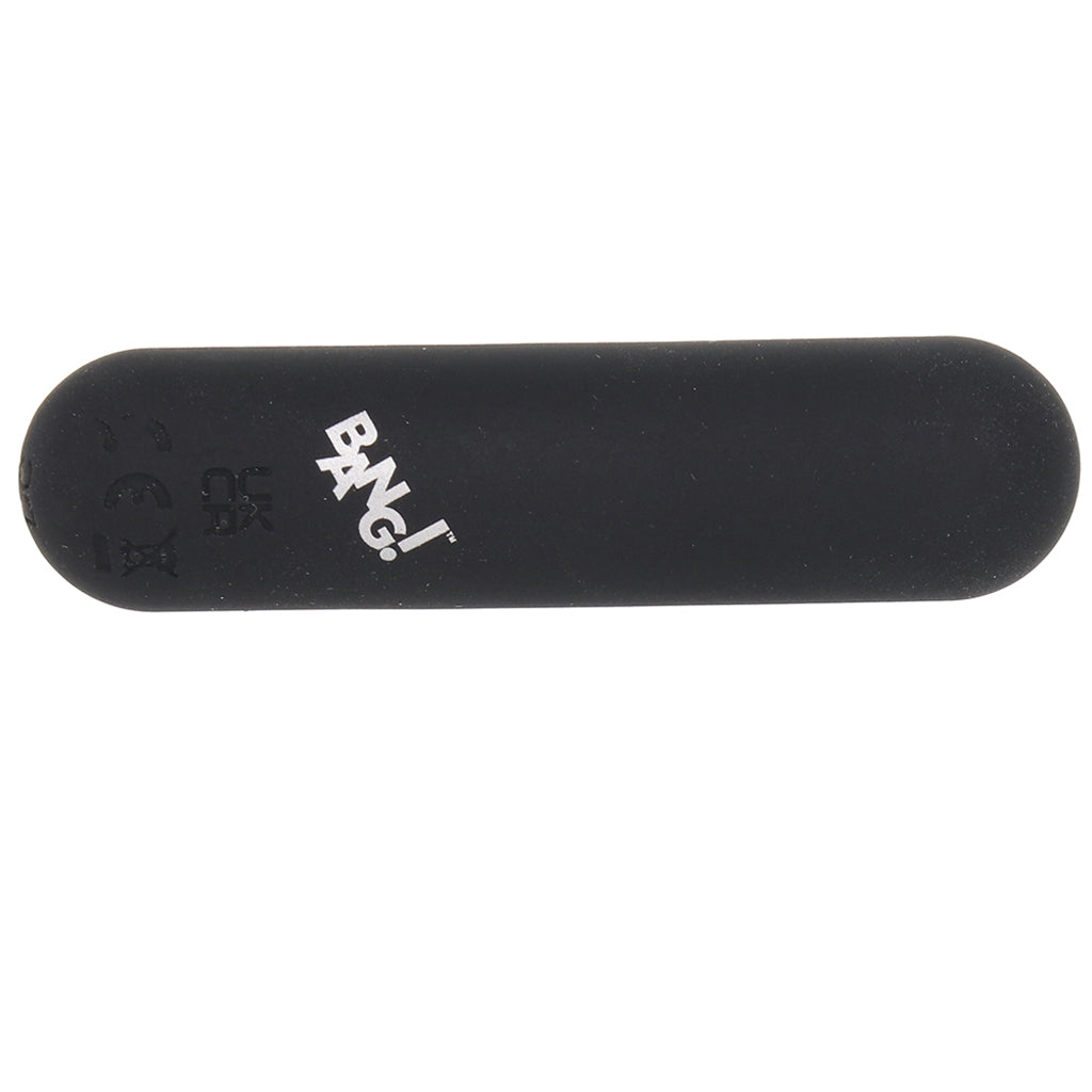 Bang! Flexible Silicone Bullet Vibe in Black - Tophatter's Vibrator Deals Online Vibrators > Bullet and Egg Vibrators - Tophatter Daily Deals