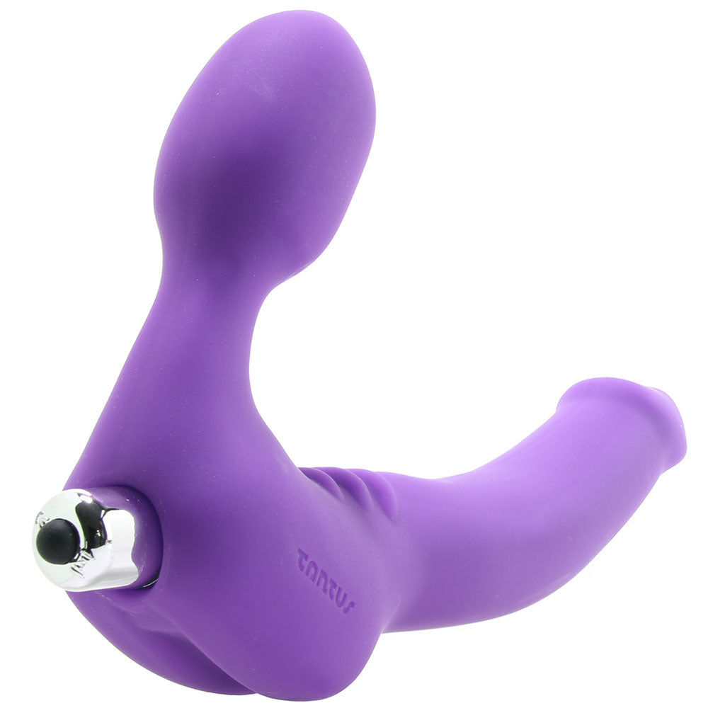 Strapless Original Double Vibrating Dildo in Violet - Tophatter's Adult Products Vibrators > Strap-On & Wearable - Tophatter Daily Deals