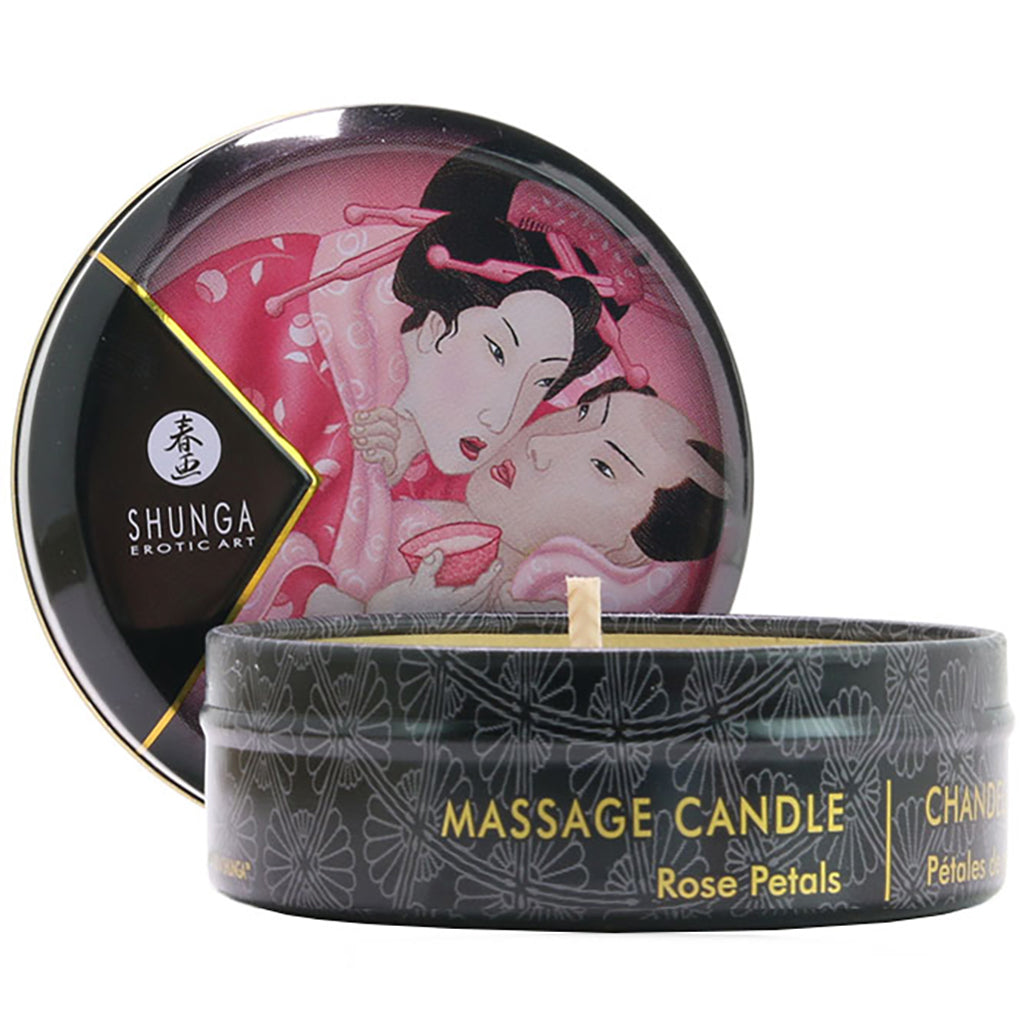 Aphrodisia Mini Massage Candle 1oz/30ml in Rose Petals Sensual Love > Massage - Tophatter Daily Deals