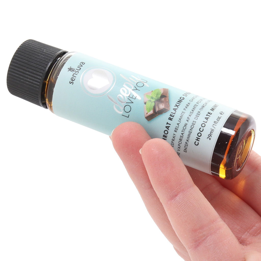 Deeply Love You Throat Relaxer 1oz/29ml in Chocolate Mint Lubes and Lotions > Sexual Stimulants - Tophatter Daily Deals
