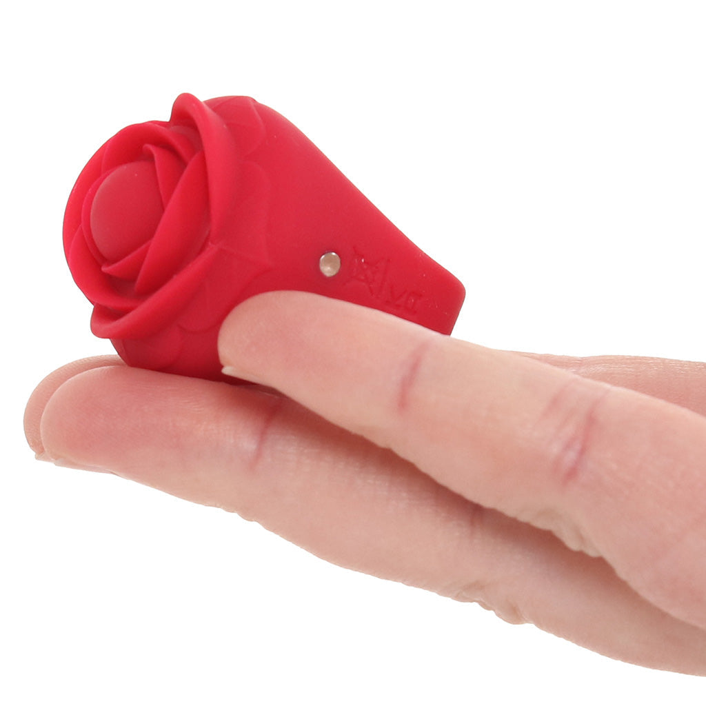 Bloomgasm Rose Ring Finger Vibe Vibrators > Finger Vibrators - Tophatter Daily Deals