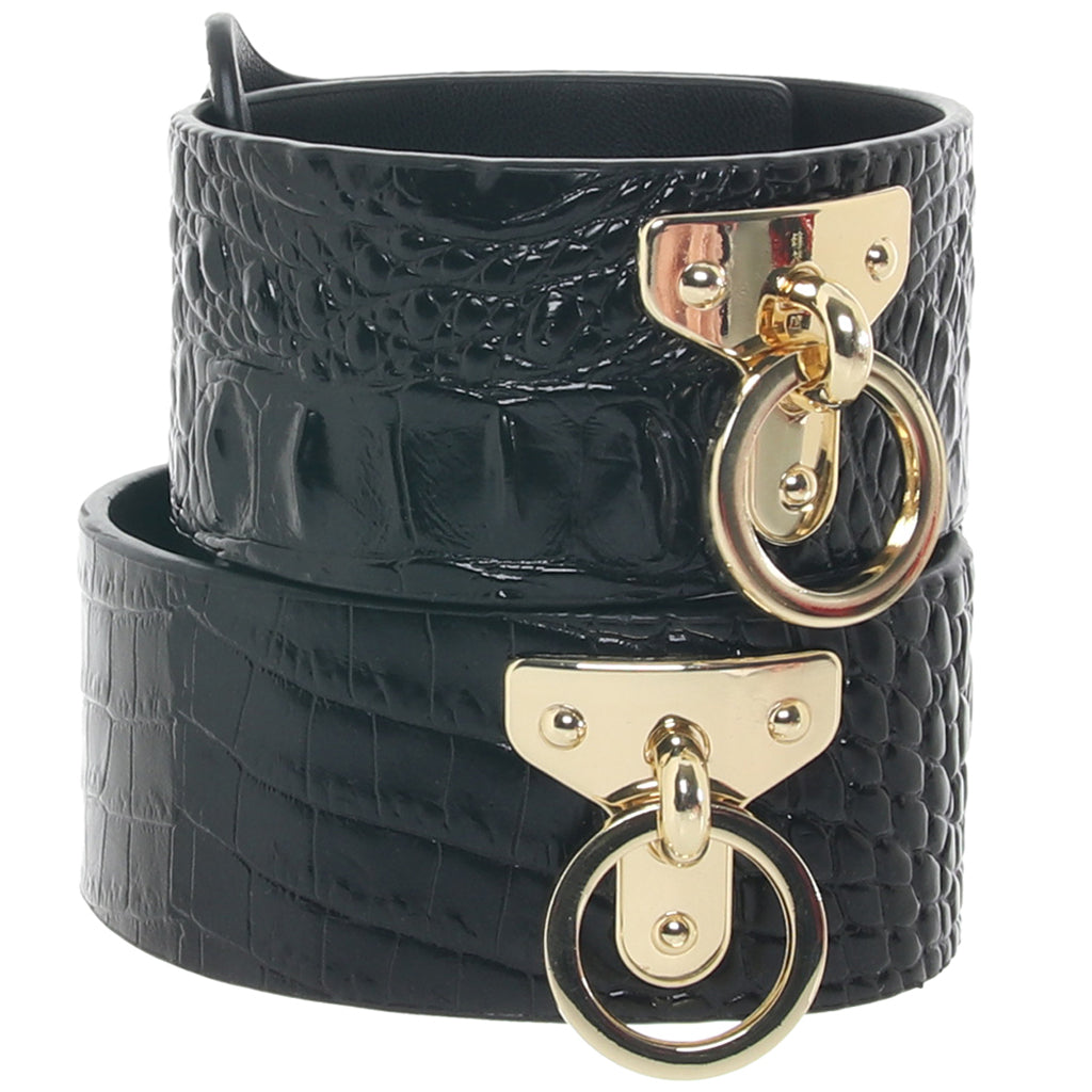 Ouch! Rome Collection Leg Cuffs Bondage and Fetish > Wrist and Ankle Cuffs - Tophatter Daily Deals