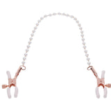 S&M Peaches 'n CreaMe Pearl Nipple Clamps Bondage and Fetish > Nipple Stimulators & Clamps - Tophatter Daily Deals