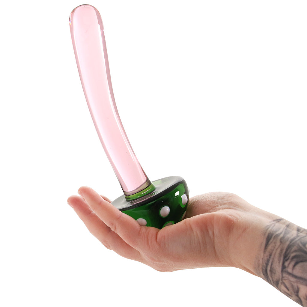 gläs Magic Mushroom Glass Dildo Dildo Sex Toys > Pyrex Glass Dildos - Tophatter Daily Deals