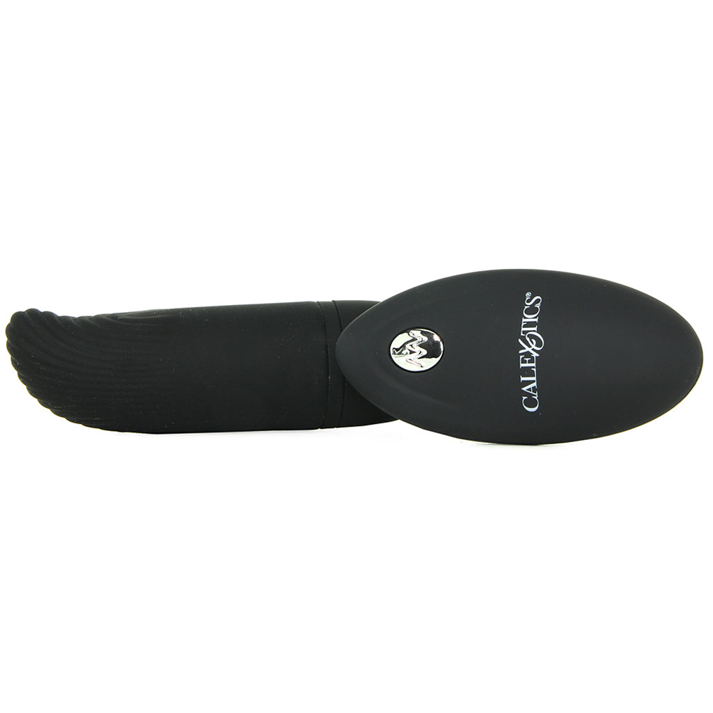 Silicone Remote Ridged G Vibe in Black Vibrators > G-Spot Vibrators - Tophatter Daily Deals