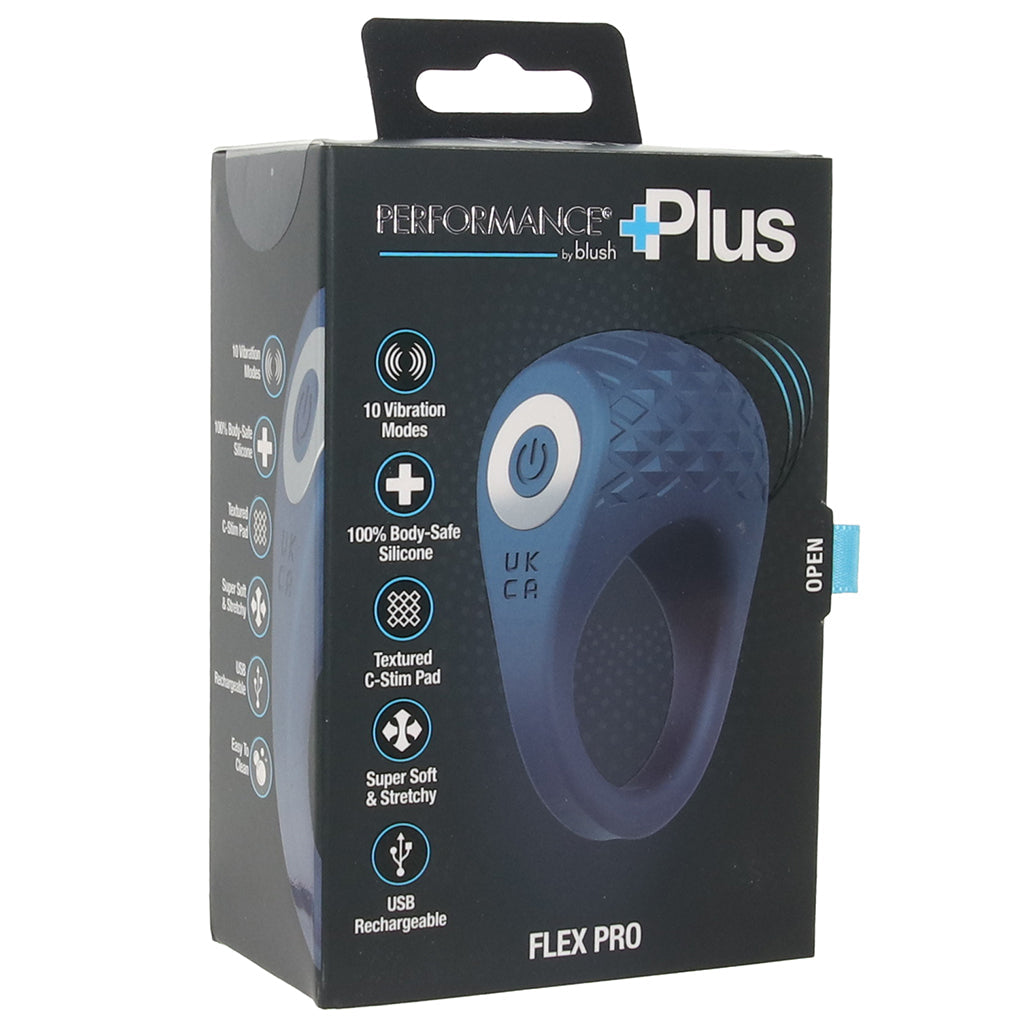 Performance Plus Flex Pro Vibrating Cock Ring Cock Rings - Tophatter Daily Deals
