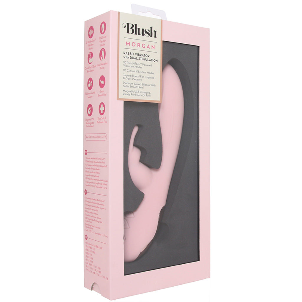 Morgan Rabbit Vibe in Pink - Tophatter's Vibrator Deals Online Vibrators > Rabbit Vibrators - Tophatter Daily Deals