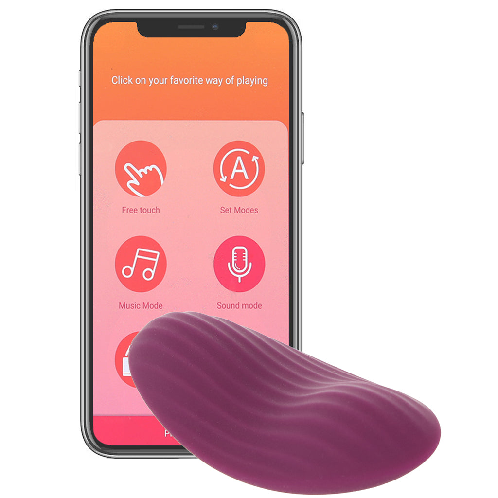 Edeny Panty Vibe with App Control in Violet - Tophatter's Vibrator Deals Online Vibrators > Wearable & Panty Vibrators - Tophatter Daily Deals
