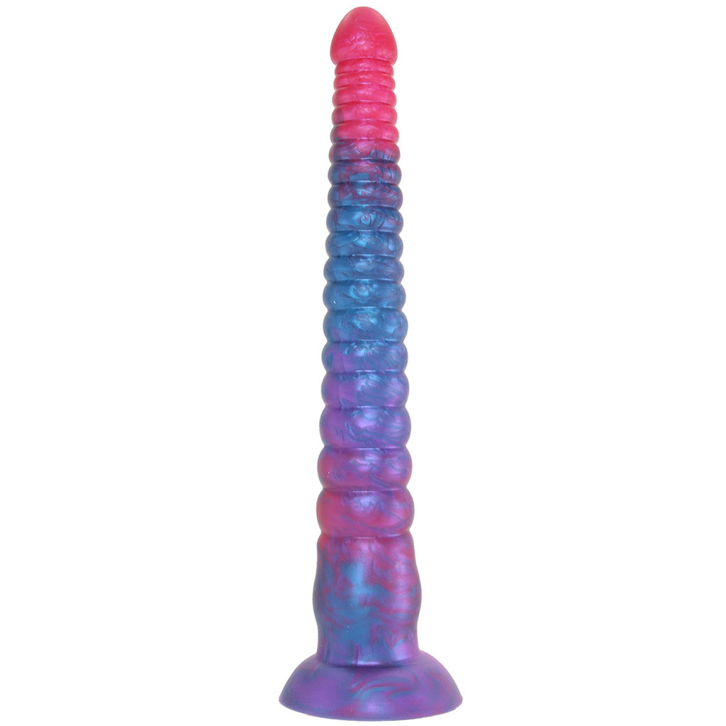 Colours Stacked 12 Inch Dildo in Pink/Blue - Tophatter's Adult Sex Toys Online Dildo Sex Toys > Non-Phallic Dildos - Tophatter Daily Deals