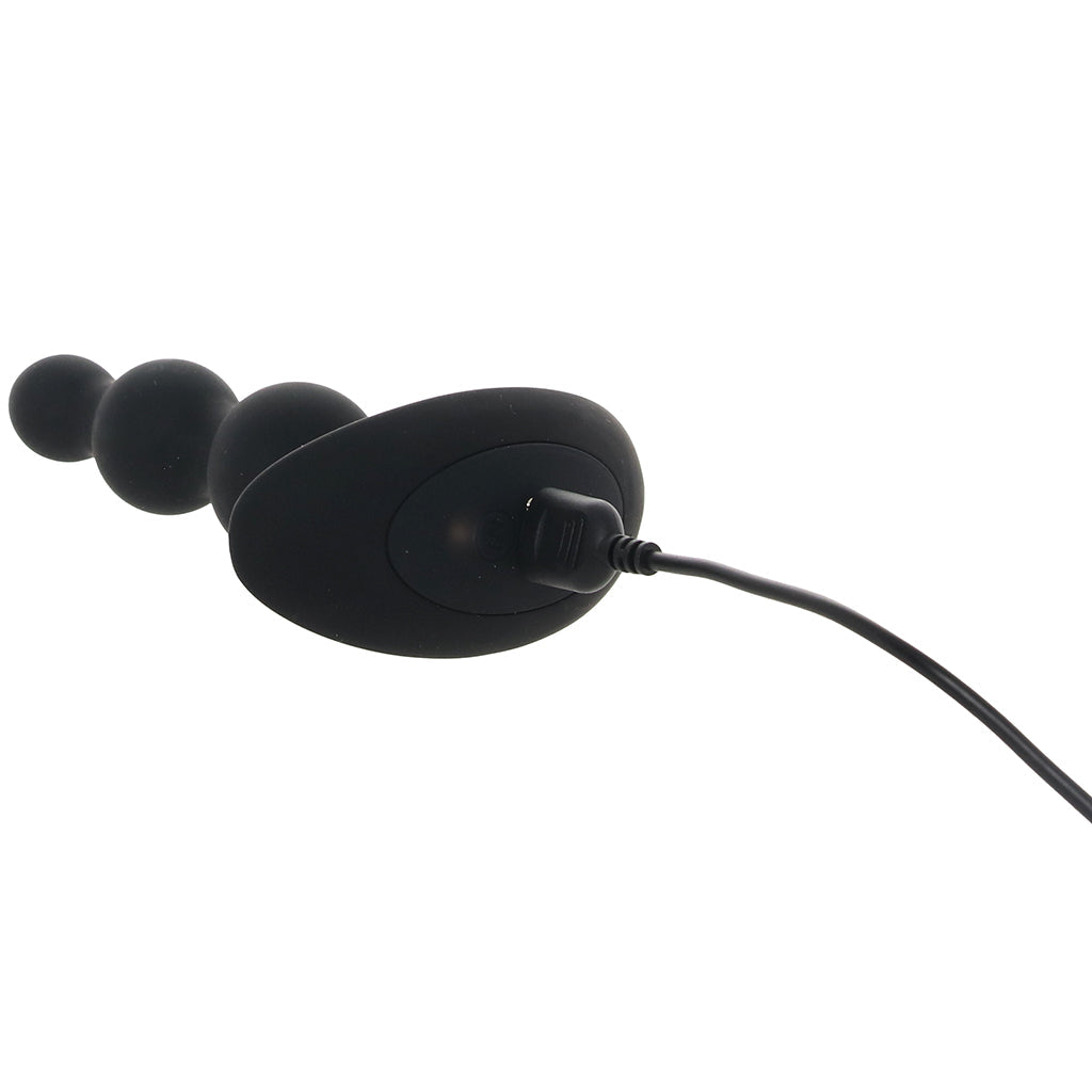 A-Play Beaded 5.5 Inch Anal Vibe in Black Anal Sex Toys > Anal Vibrators - Tophatter Daily Deals