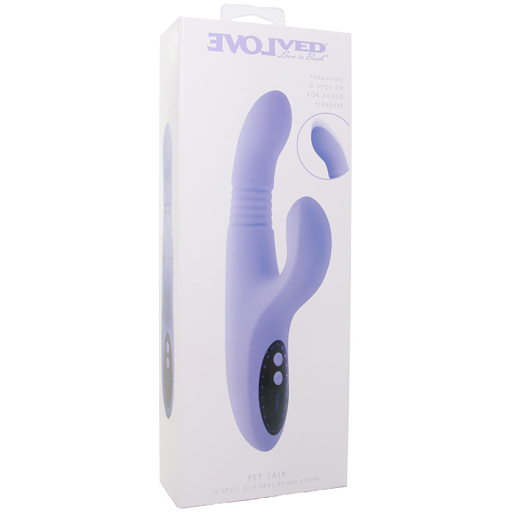 Pep Talk Thrusting Rabbit Vibe Vibrators > Rabbit Vibrators - Tophatter Daily Deals