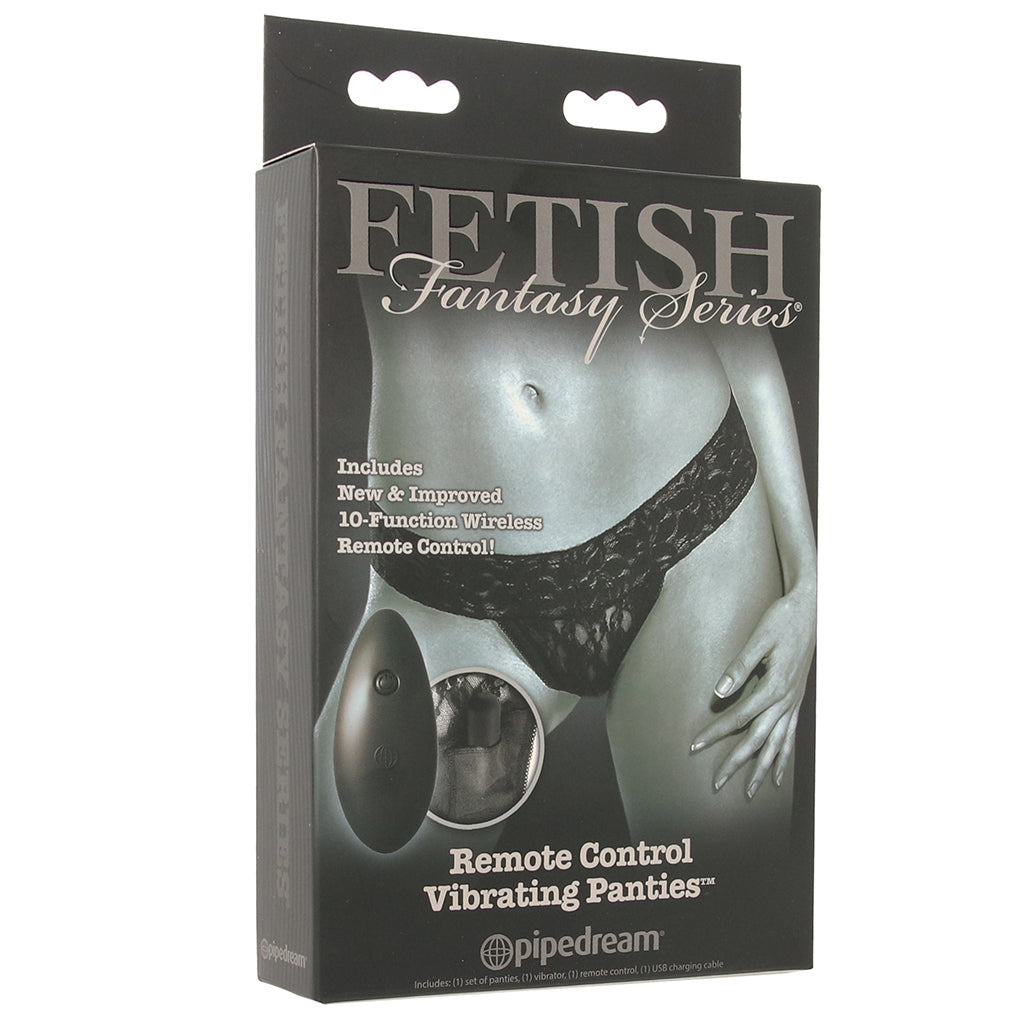 Fetish Fantasy Ltd Remote Panties in Black Vibrators > Wearable & Panty Vibrators - Tophatter Daily Deals