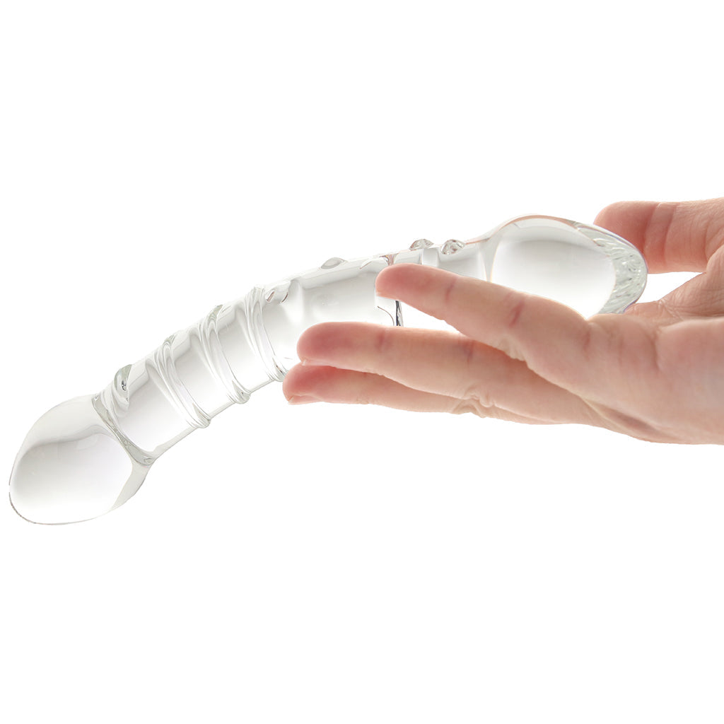 Clarity Celestial Bliss Swirly Glass Dildo Dildo Sex Toys > G-Spot Dildos - Tophatter Daily Deals