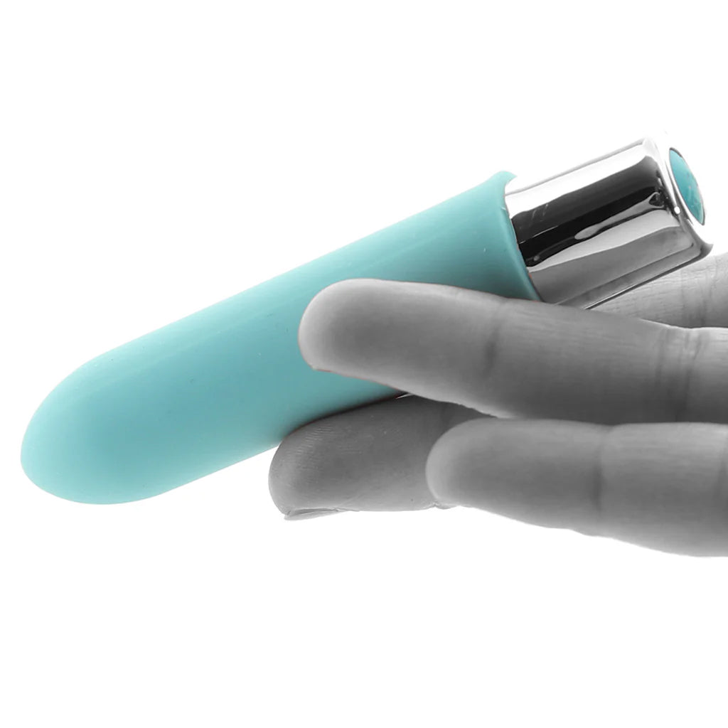 Bam Mini Rechargeable Bullet Vibe in Tease Me Turquoise Vibrators > Bullet and Egg Vibrators - Tophatter Daily Deals