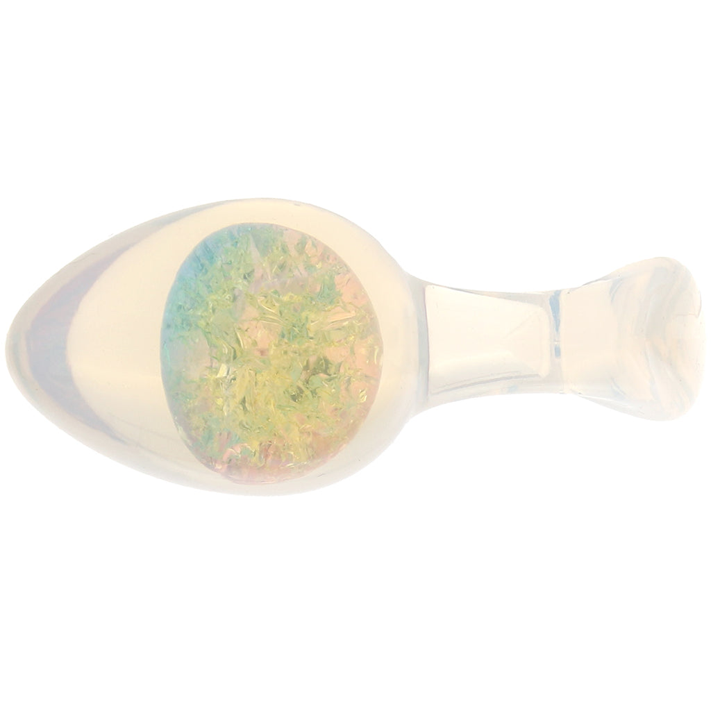 Glams Cosmic Rainbow Butt Plug in Medium - Tophatter's Adult Sex Toys Online Anal Sex Toys > Butt Plugs - Tophatter Daily Deals