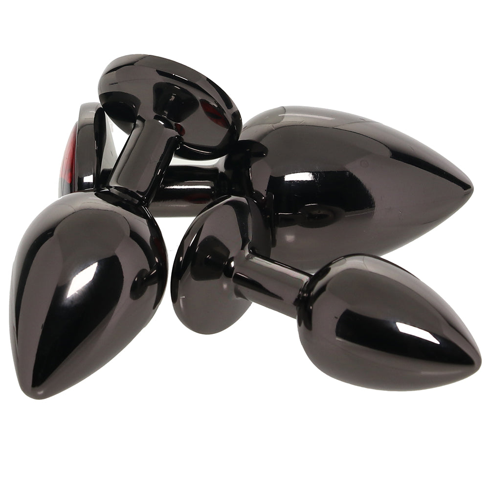 Creature Cocks Sinister Eyes Metal Butt Plug Set - Tophatter's Adult Sex Toys Online Anal Sex Toys > Butt Plugs - Tophatter Daily Deals