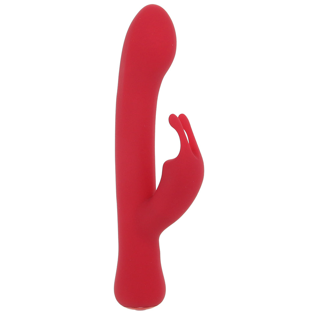 Zara Fiercely Powerful Rabbit Vibe in Red - Tophatter's Adult Sex Toys Online Vibrators > Rabbit Vibrators - Tophatter Daily Deals