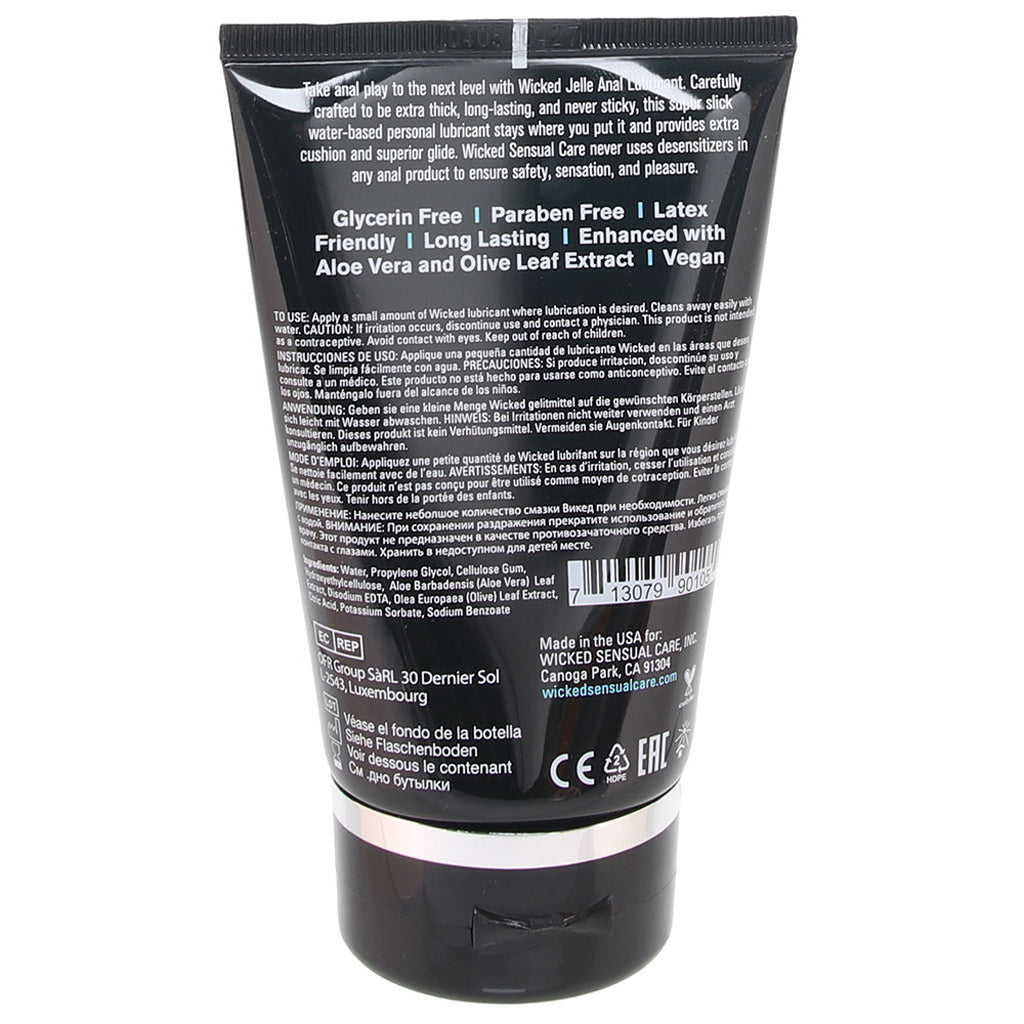 Jelle Water Based Anal Lubricant in 4oz/120ml Lubes and Lotions > Anal Sex Lubes - Tophatter Daily Deals