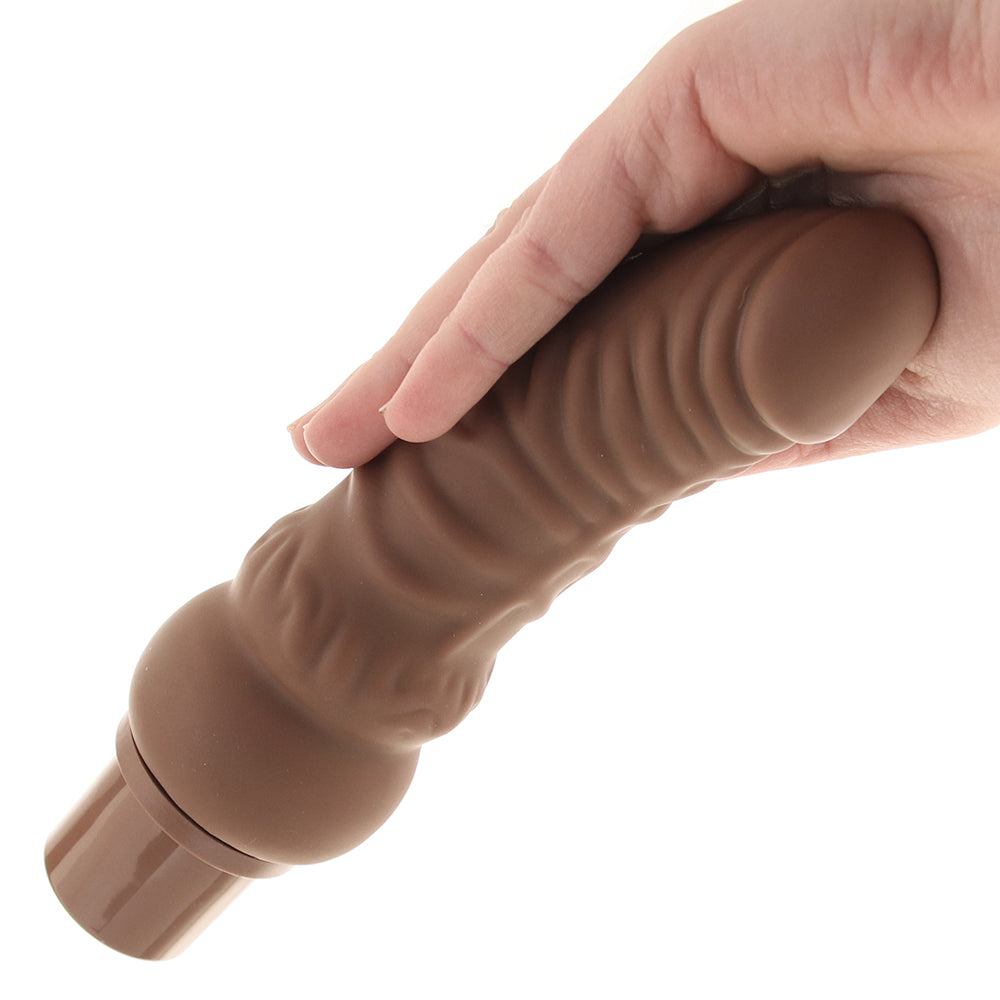 Power Stud Rechargeable Curvy Vibe in Brown - Tophatter's Vibrator Deals Online Vibrators > Realistic Vibrator Dildos - Tophatter Daily Deals
