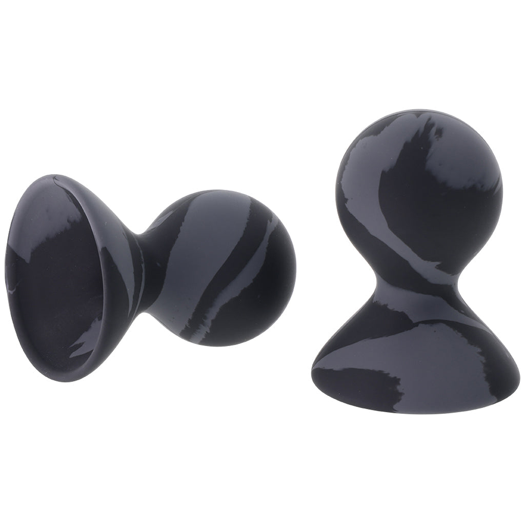 Velvet Noir Silicone Nipple Suckers - Tophatter's Adult Sex Toys Online Bondage and Fetish > Nipple Stimulators & Clamps - Tophatter Daily Deals