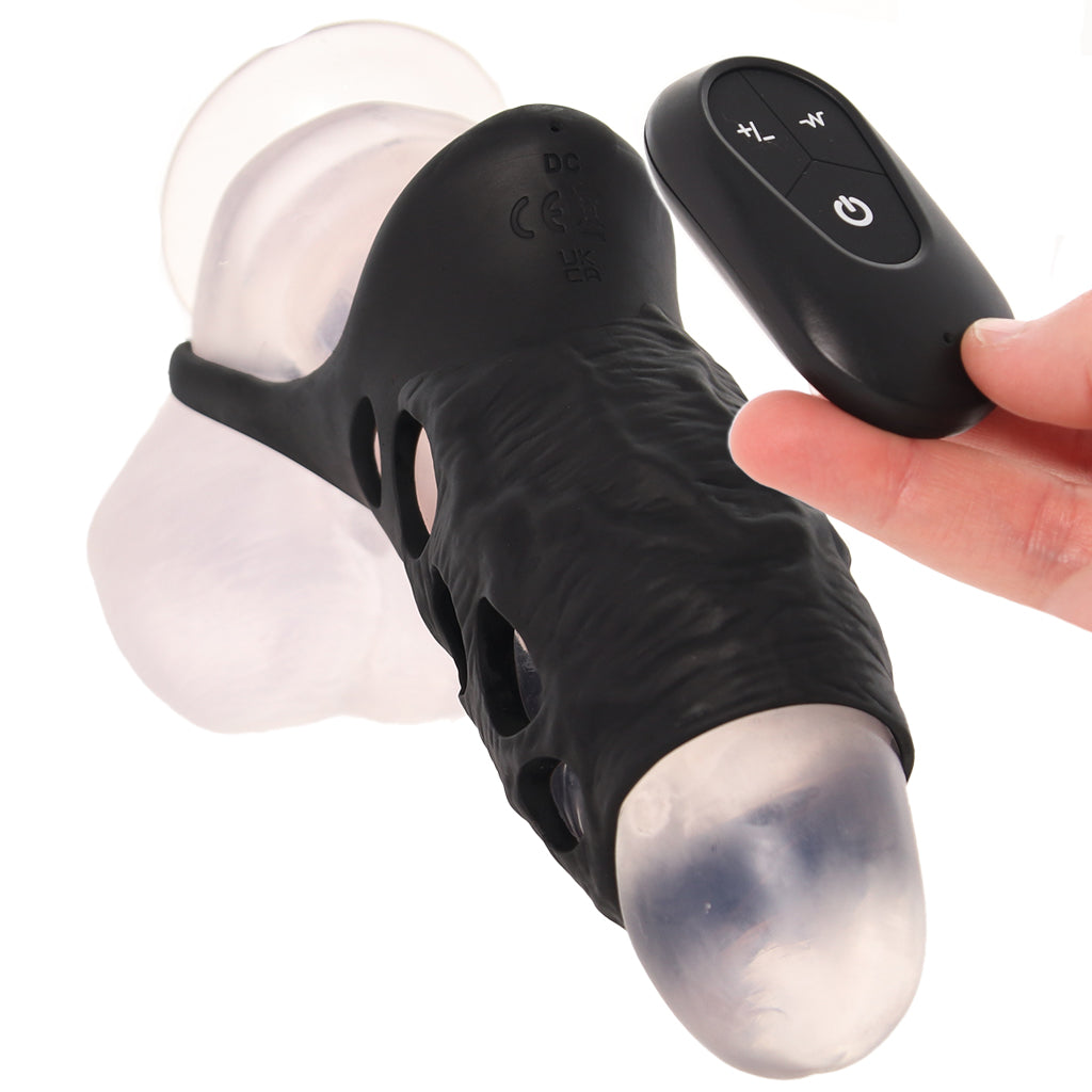 Renegade Edge Vibrating Sleeve with Remote Male Enhancement > Extenders and Sleeves - Tophatter Daily Deals
