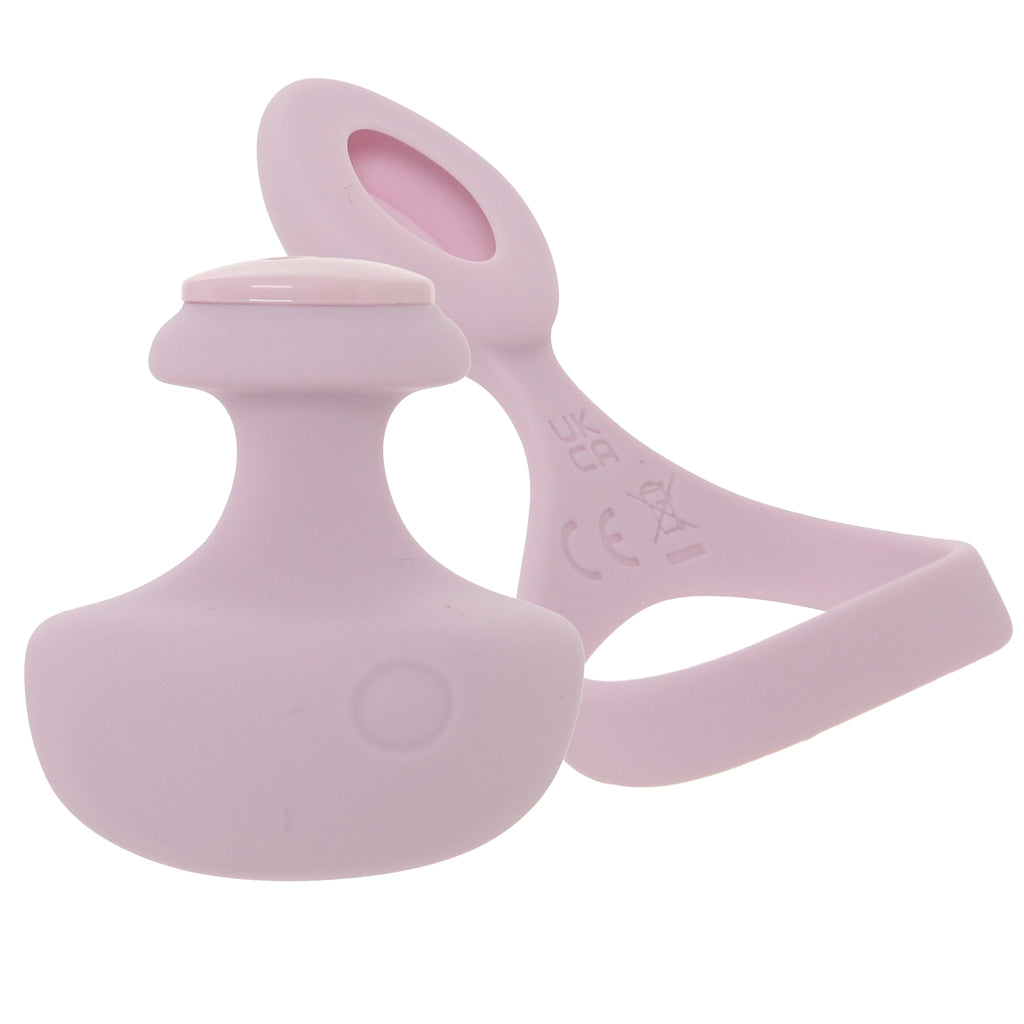 Dame Fin 2.0 Finger Vibe in Quartz - Tophatter's Vibrator Deals Online Vibrators > Finger Vibrators - Tophatter Daily Deals