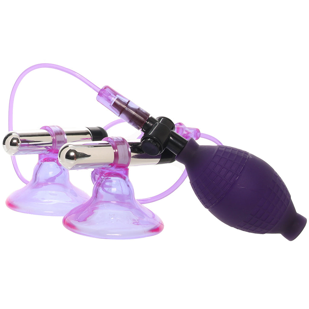 Vibrating Nipple Suckers with Quick Release Bondage and Fetish > Nipple Stimulators & Clamps - Tophatter Daily Deals