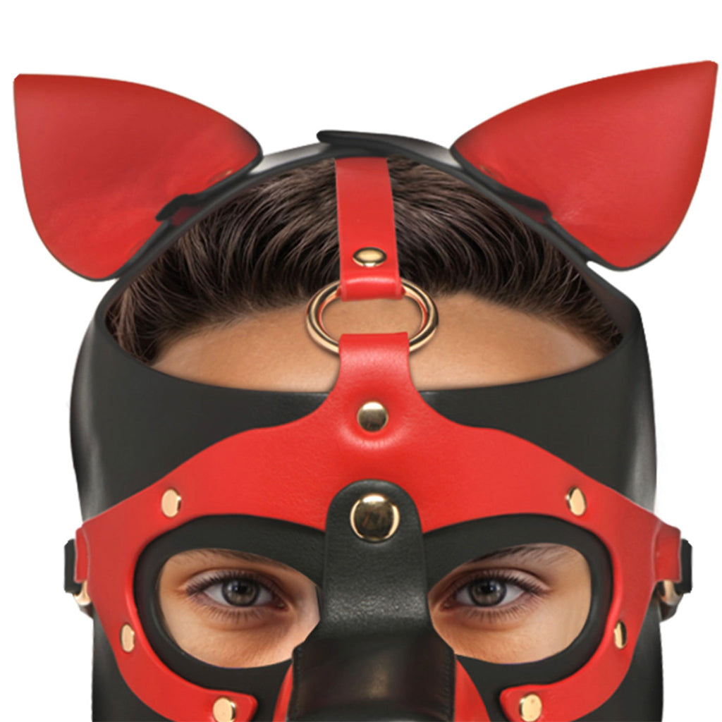 Master Series Hound Hood with Muzzle - Tophatter's Adult Sex Toys Online Bondage and Fetish > Pleasure Masks and Dress Up Play - Tophatter Daily Deals