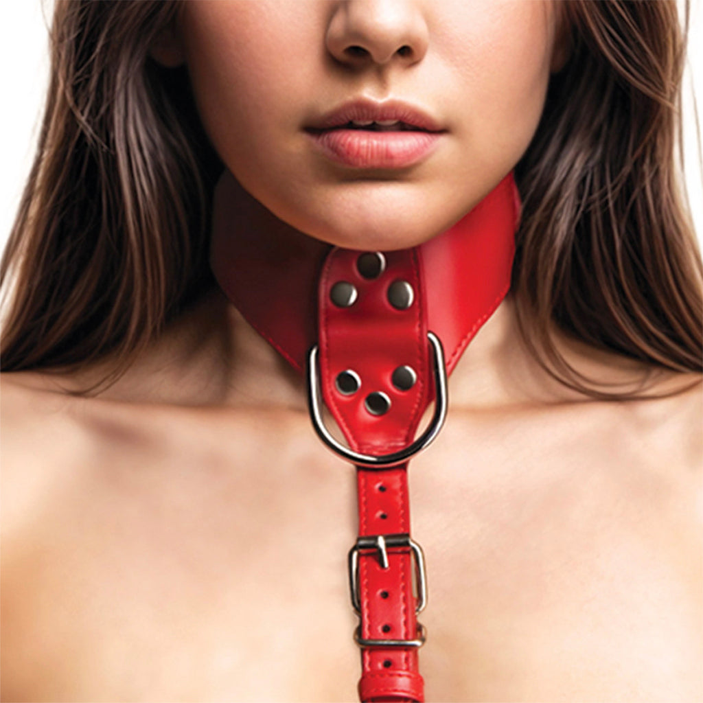 Master Series Vixen Chest Harness in Red - Tophatter's Adult Sex Toys Online Bondage and Fetish > Tools & Accessories - Tophatter Daily Deals
