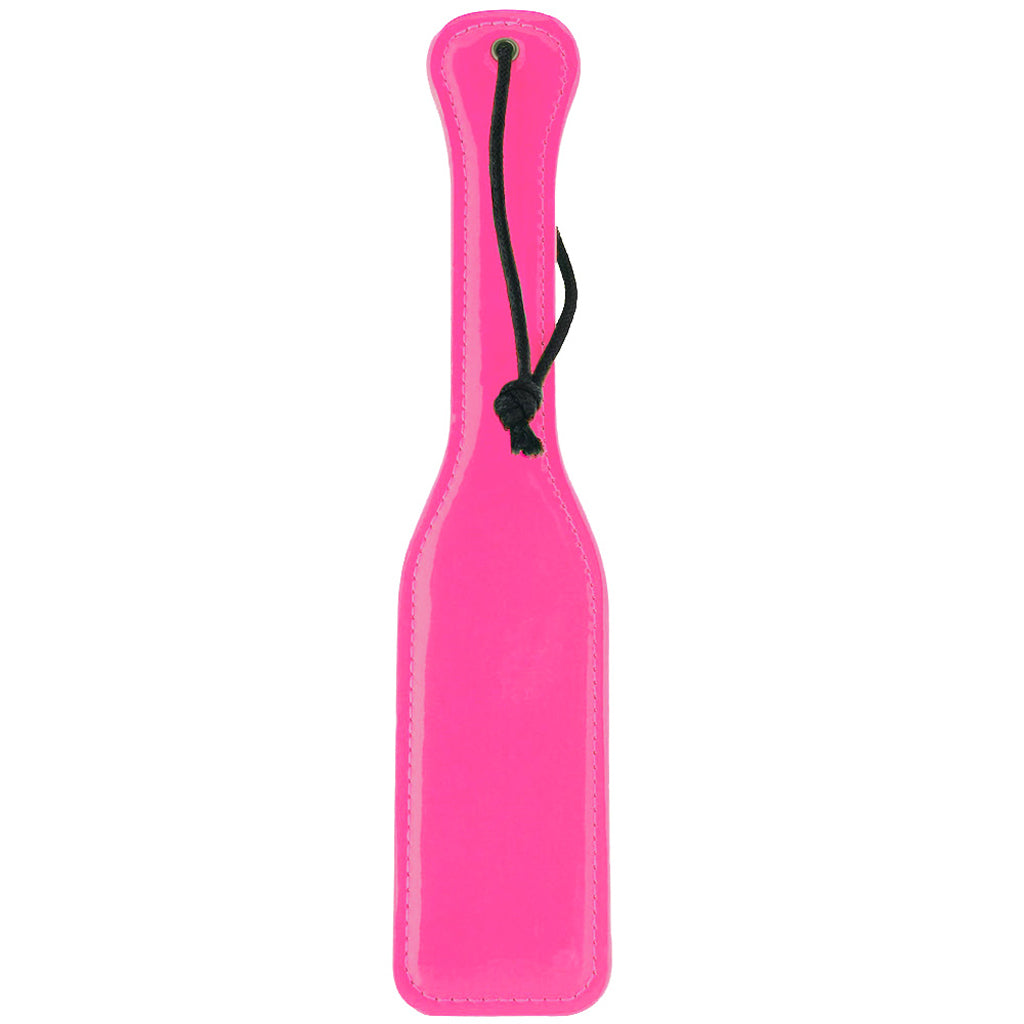Electra Play Things Paddle in Neon Pink - Tophatter's Adult Sex Toys Online Bondage and Fetish > Whips and Crops - Tophatter Daily Deals
