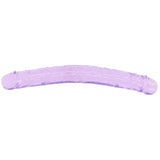 RealRock Crystal Clear Jelly 13 Inch Double Dildo in Purple Dildo Sex Toys > Double Ended Dildos - Tophatter Daily Deals