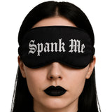 Ouch! Printed Satin Spank Me Blindfold Bondage and Fetish > Pleasure Masks and Dress Up Play - Tophatter Daily Deals