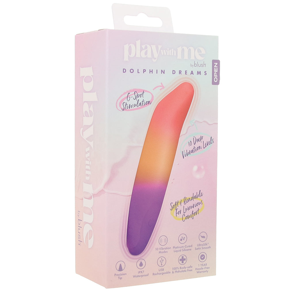 Play With Me Dolphin Dreams G-Spot Vibe Vibrators > Bullet and Egg Vibrators - Tophatter Daily Deals