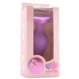 Candy Hearts F**k Me Medium Butt Plug in Purple Anal Sex Toys > Butt Plugs - Tophatter Daily Deals